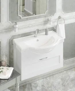 Раковина Sanita Luxe Classic WB.FN/Classic/80-C/WHT.G/S1 81.4 см